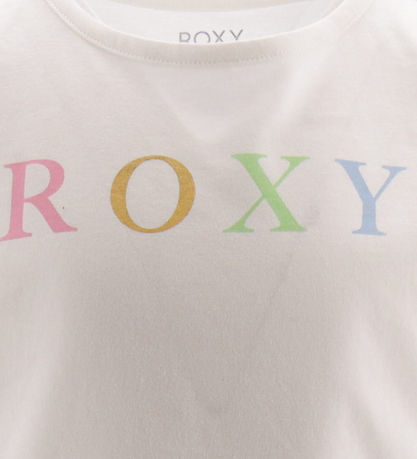 Roxy T-Shirt - Day and Night - Hvid