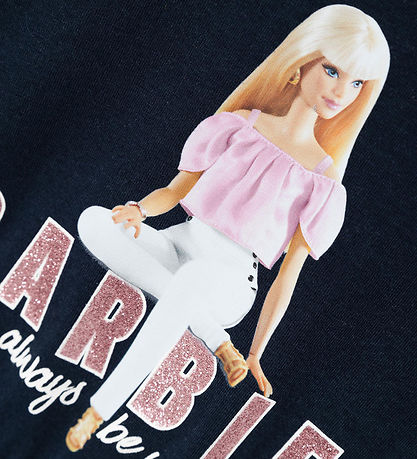 Name It Kjole - NmfJetinna Barbie - Dark Sapphire