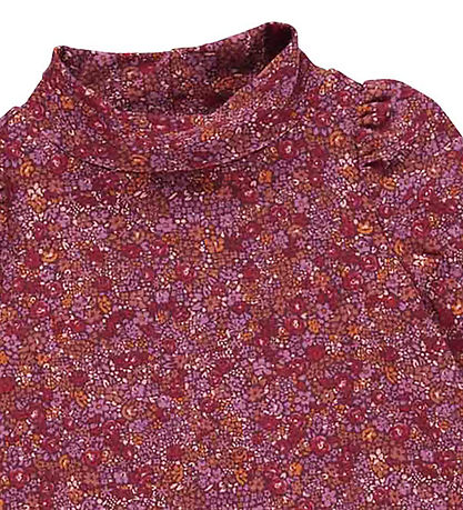 Msli Sweatshirt - Petit Blossom - Fig/Boysenberry/Berry Red