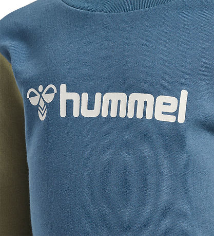 Hummel Sweatshirt - hmlEddo - Bering Sea