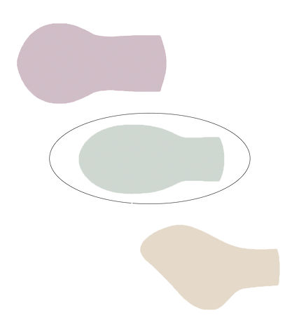 Bibs Colour Sutter - 2-pak - Str. 1 - Symmetrisk - Dusty Pink/Co