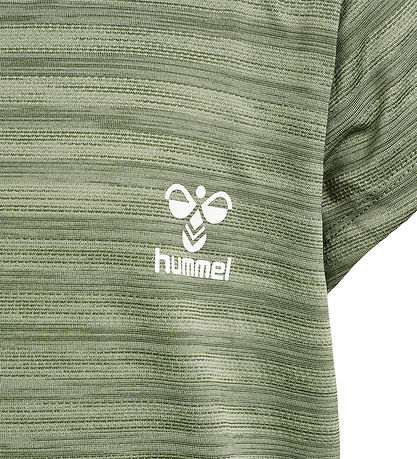 Hummel T-Shirt - hmlSUTKIN - Oil Green