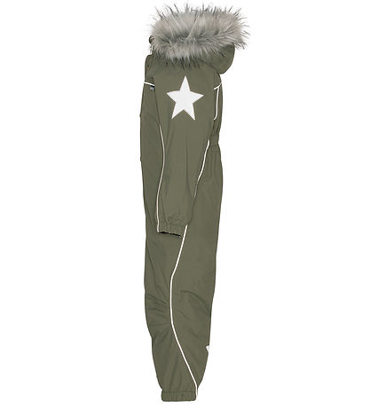 Molo Flyverdragt - Polaris Fur - Dusty Green
