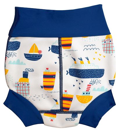 Splash About Blebadebukser - Happy Nappy Duo - Tug Boats