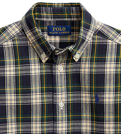 Polo Ralph Lauren Skjorte - Navy/Grnternet