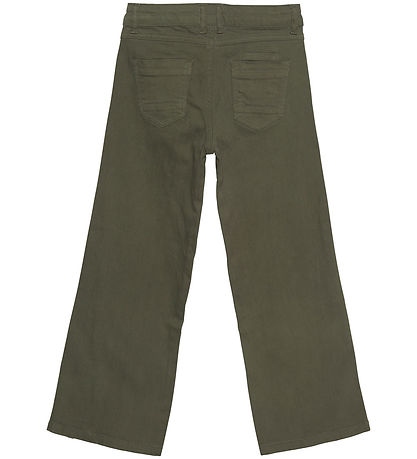 Creamie Jeans - Wide - Olive Night