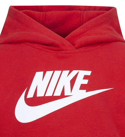 Nike Sweatst - University Red m. Hvid