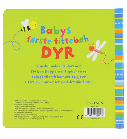 Forlaget Carlsen Bog - Babys Frste Tittebh - Dyr - Dansk