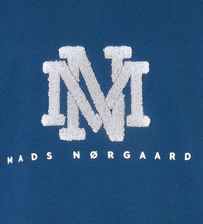 Mads Nrgaard Sweatshirt - Sonar - Estate Blue