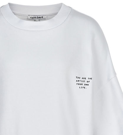 Cost:Bart T-shirt - CBSilke - Oversize - Bright White