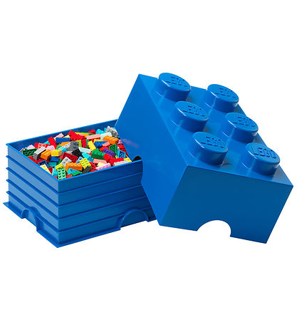 LEGO Storage Opbevaringsboks - 6 Knopper - 37,5x25x18 - Bright