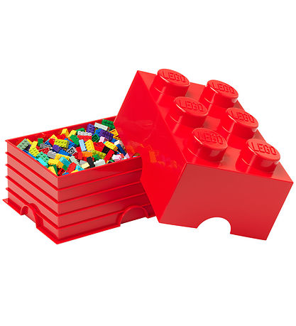 LEGO Storage Opbevaringsboks - 6 Knopper - 37,5x25x18 - Bright