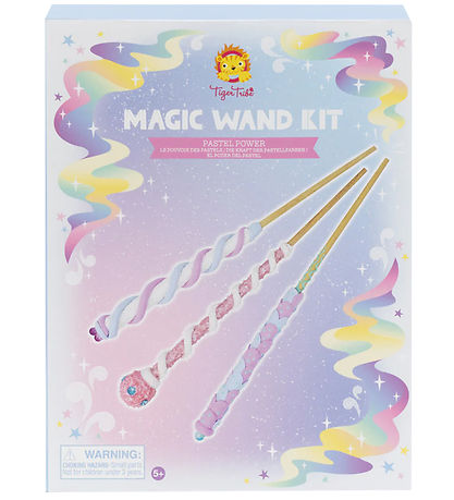 Tiger Tribe Legest - Magic Wand Kit - 3 Stk. - Pastel Power