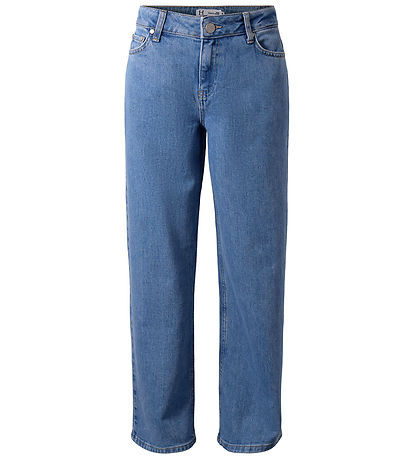 Hound Jeans - Low Waist - Wide - Medium Blue Used