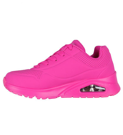 Skechers Sko - Uno Gen 1 - Neon Glow - Hot Pink