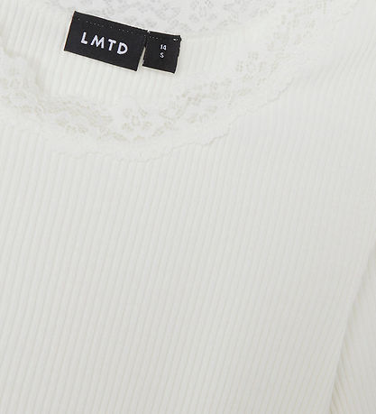 LMTD T-shirt - Rib - NlfHeminin - White Alyssum
