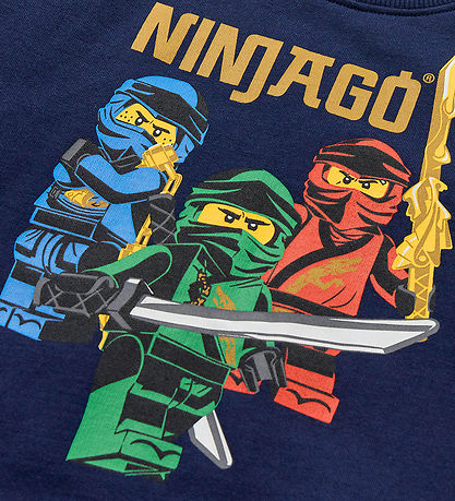 LEGO Ninjago Sweatshirt - LWScout 101 - Dark Navy m. Ninjaer