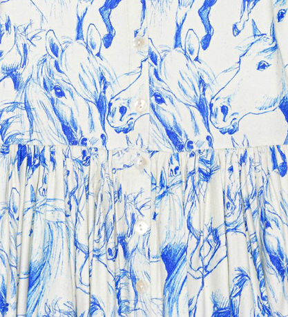 Molo Kjole - Christy - Blue Horses