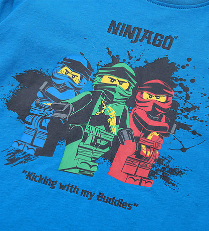LEGO Ninjago Bluse - LWTano - Bl m. Ninjaer