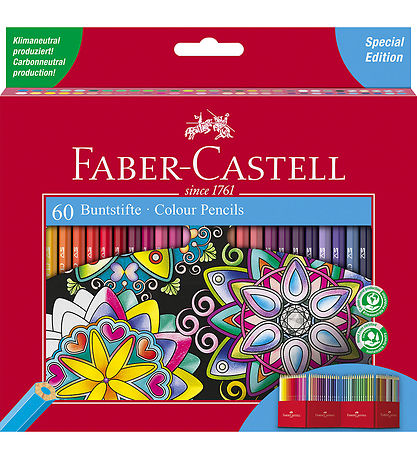 Faber-Castell Farveblyanter - 60 stk - Multi
