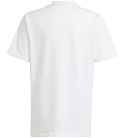 adidas Performance T-shirt - J SW GFX T - Hvid