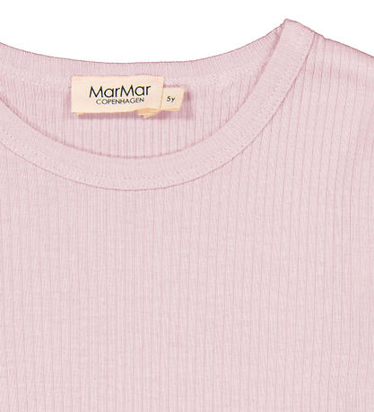 MarMar Bluse - Modal - Rib - Lilac Bloom