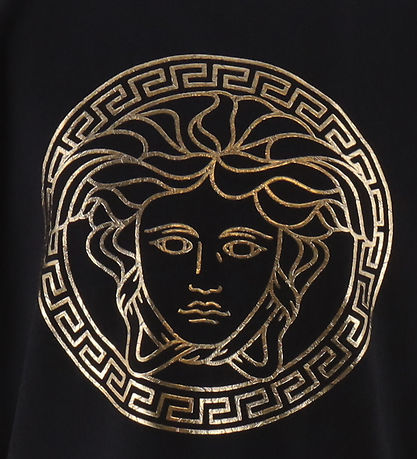 Versace T-shirt - Sort/Guld m. Logo