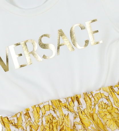 Versace Kjole - Hvid/Guld