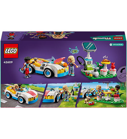 LEGO Friends - Elbil Og Ladestander 42609 - 170 Dele
