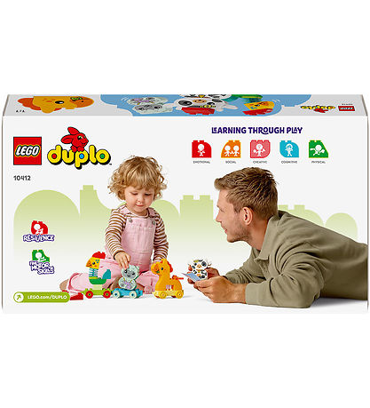 LEGO DUPLO - Dyretog 10412 - 19 Dele