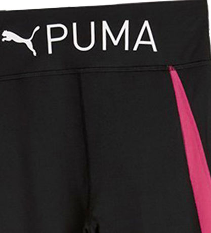 Puma Leggings - Fit High - Waist 7/8 - Black/Garnet Rose