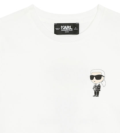 Karl Lagerfeld T-shirt - Hvid m. Print