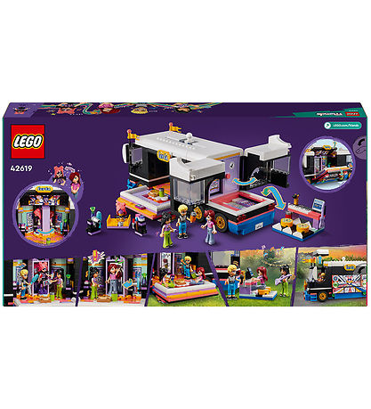 LEGO Friends - Popstjerne-turnbus - 42619 - 845 Dele
