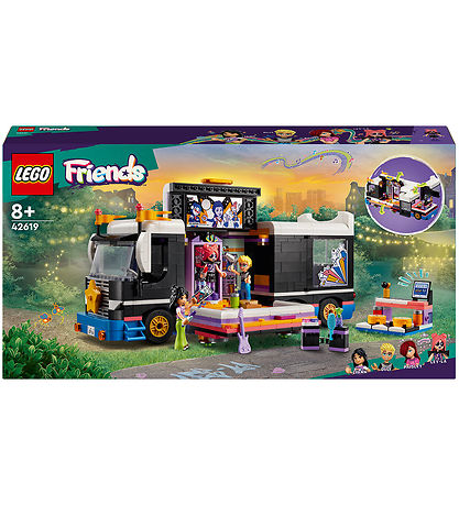 LEGO Friends - Popstjerne-turnbus - 42619 - 845 Dele