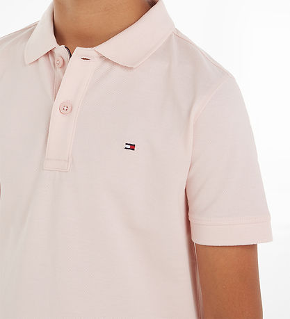 Tommy Hilfiger Polo - Flag Polo - Whimsy Pink