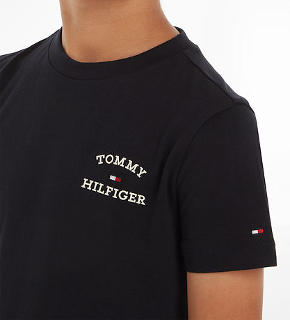 Tommy Hilfiger T-shirt - TH Logo Tee - Desert Sky