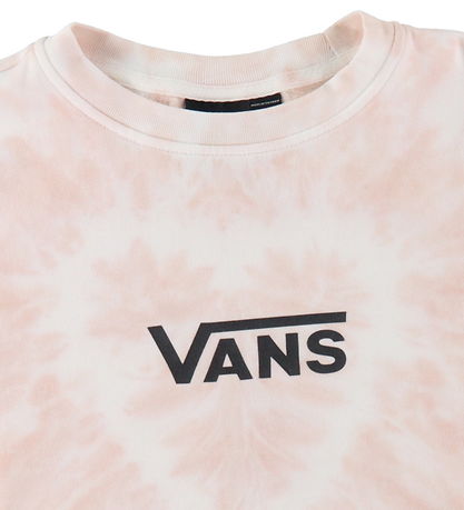 Vans Sweatshirt - Tie Dye Heart Crew - Chintz Pink