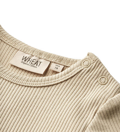 Wheat Body l/ - Rib - Spencer - Feather Gray