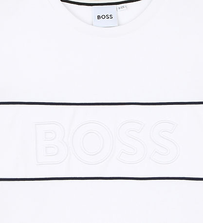 BOSS T-shirt - Hvid m. Sort