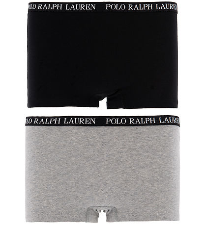 Polo Ralph Lauren Hipsters - 2 pak - Sort/Grmeleret