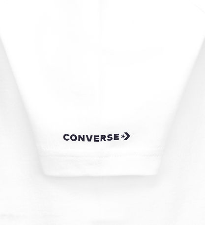 Converse T-shirt - Script Sneaker - Hvid