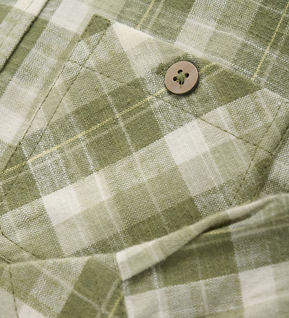 Minymo Skjorte - Check - Olivine