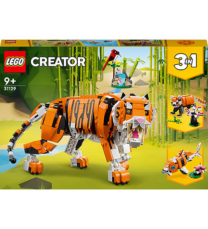 LEGO Creator - Majesttisk Tiger 31129 - 3-i-1 - 755 Dele