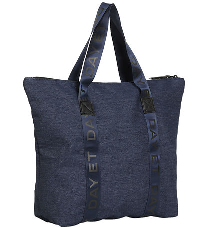 DAY ET Shopper - Jeansy Logo Band Bag M - Navy Blazer