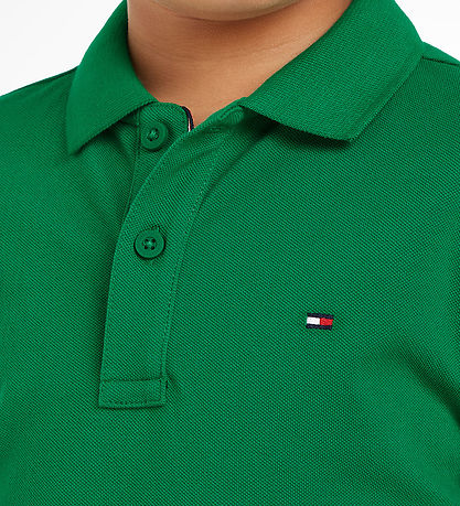 Tommy Hilfiger Polo - Flag - Olympic Green
