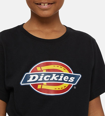 Dickies T-shirt - Youth Logo - Sort
