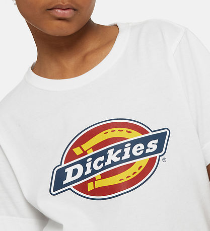 Dickies T-shirt - Youth Logo - Hvid