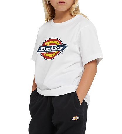 Dickies T-shirt - Youth Logo - Hvid