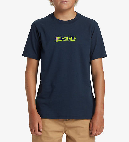Quiksilver T-shirt - Island Sunrise - Navy