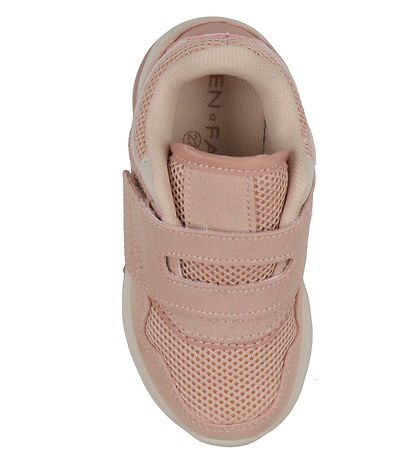 En Fant Sneakers m. Velcro - Misty Rose m. Lys